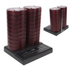 Wireless Calling System 20 Call Buttons Professional Restaurant Pager Syste CASI