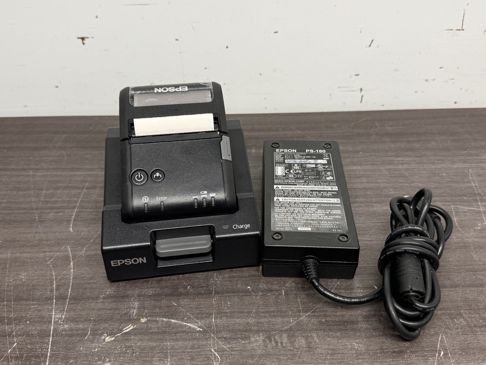 Epson TM-P20 M327B Mobilink Bluetooth 2″ POS Receipt Printer w Charger – L73