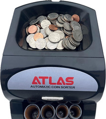 Automatic Coin Sorter (AC-1QS), Designed to Accurately Sort 156 Coins per Minute