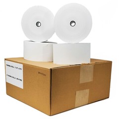 3 1/8″ X 815′ HEAVY WEIGHT THERMAL ATM RECEIPT PAPER BPA FREE- 8 ROLLS/CASE