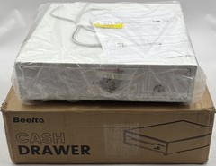 BEELTA BK1313S EK-330 4 BILL 13 INCH WHITE CASH DRAWER