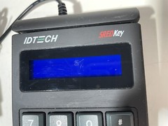 IDTech IDSK-534833TEB SREDKey MagStripe USB Credit Card Reader AS IS