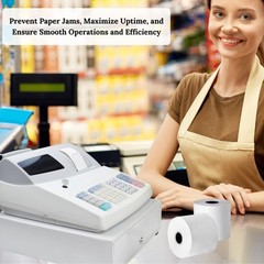 50 Rolls 2 1/4″x165′ Thermal Paper Cash Register Credit Card POS Receipt Rolls