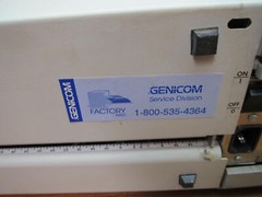 Tally Genicom 3410 Dot Matrix Printer Fully Serviced 3S6412AGH4003C1 with Ribbon
