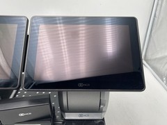 Lot of 2 NCR 7744 Android Tablet Touch POS Register Factory Reset w/ AC Adapters