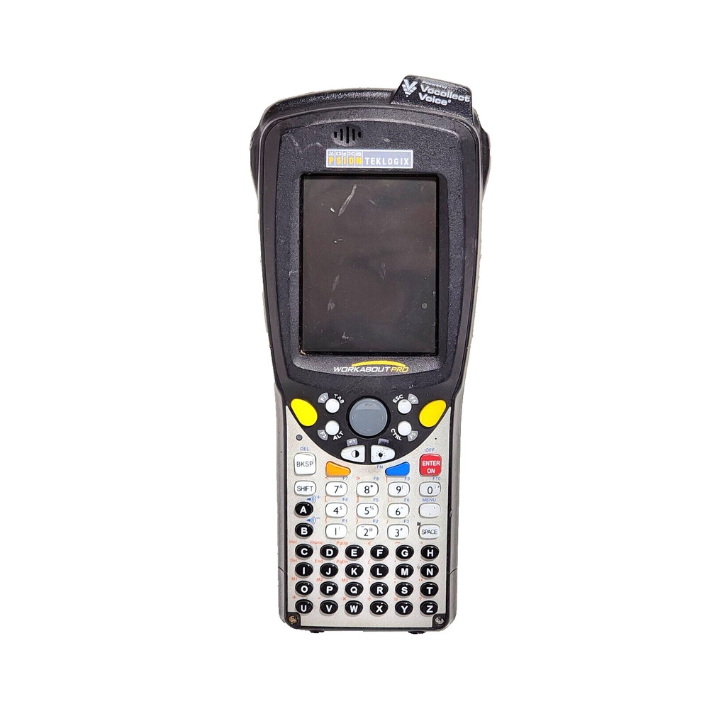 Psion Teklogix 7525C-G1 Workabout Pro Barcode Scanner Vocollect Voice