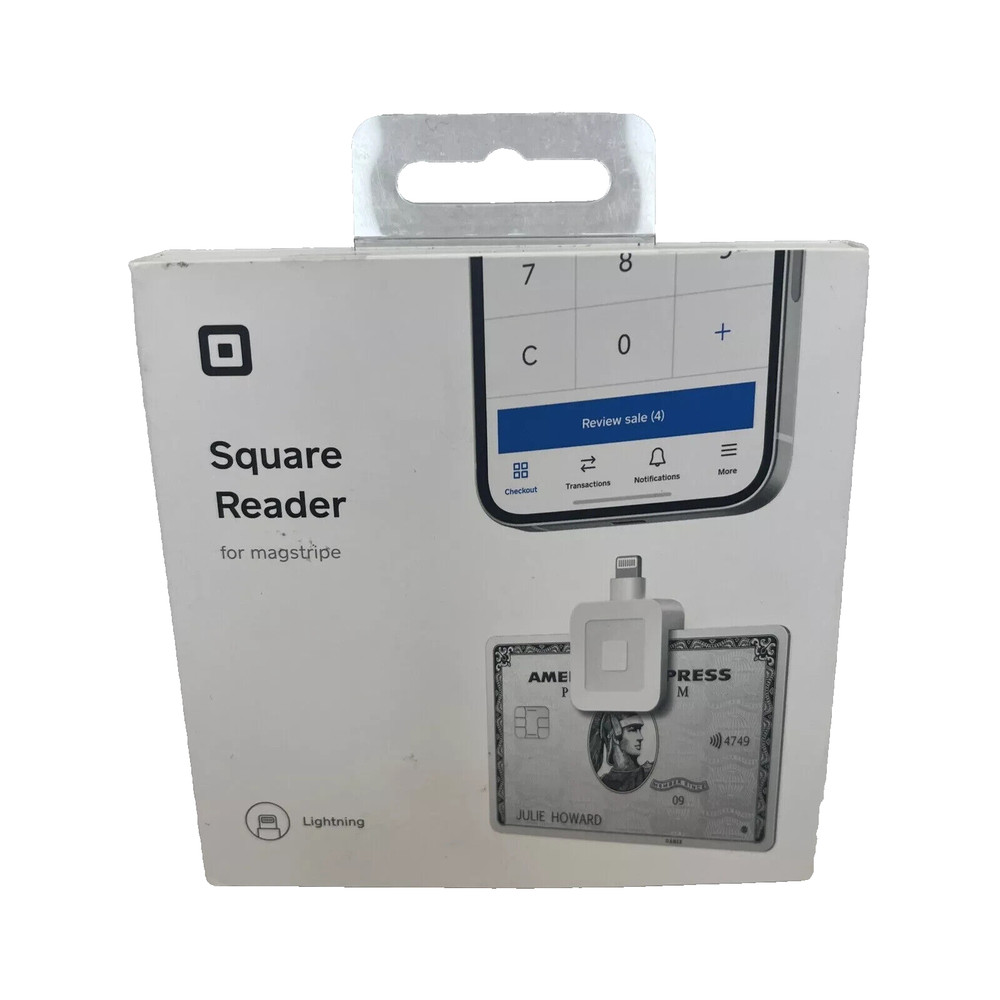 Square Reader for magstripe (with Lightning connector) – NEW SEALED !!!