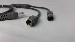 Symbol Universal 6′ PS2 Wedge Cable 25-62417-20 Barcode Scanner LS9203 others