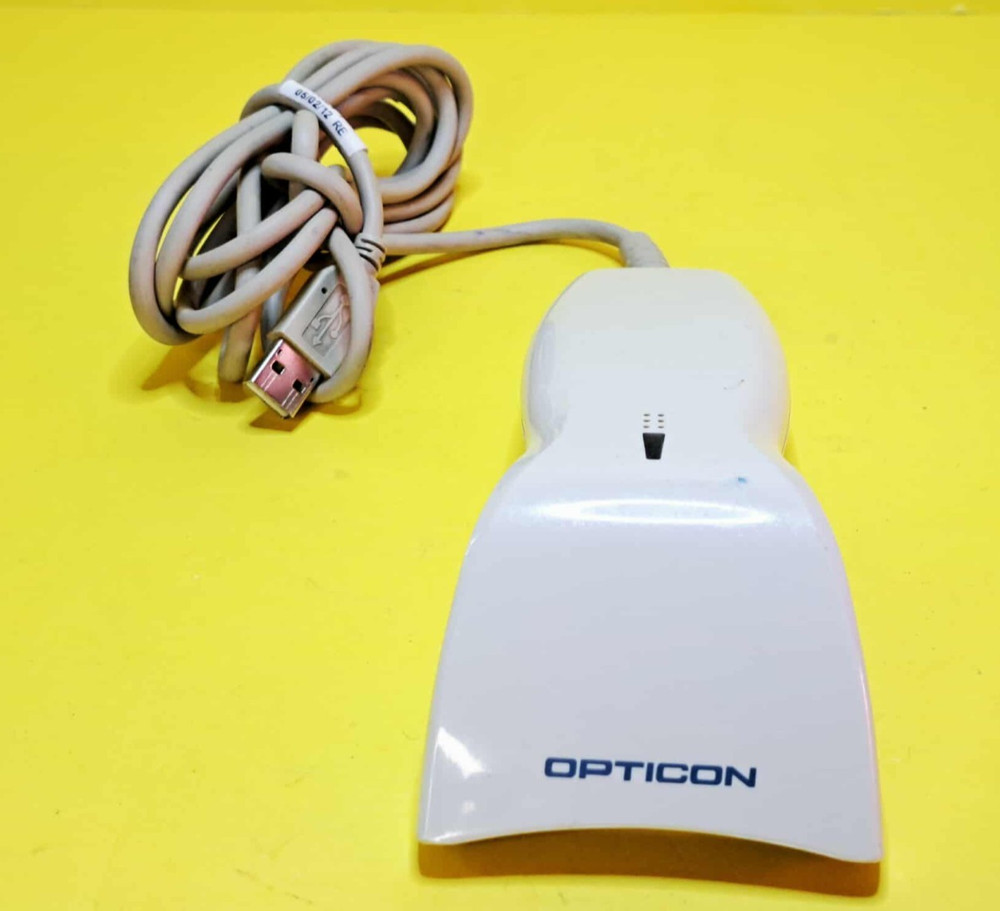 🔥OPTICON OPT-6125-USB HANDHELD CCD BARCODE SCANNER 200 SCANS/SEC LIGHTWEIGHT🔥