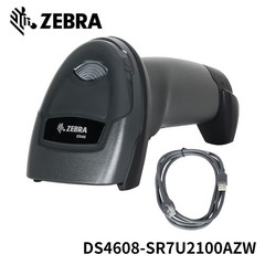 Zebra DS4608-SR7U2100AZW Wired Handheld USB 1D 2D Area Imager Barcode Scanner