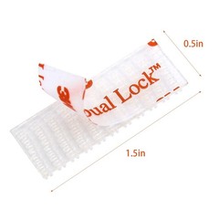 Reclosable Fastener Kit for EZ Pass – 8 High-Performance Acrylic Adhesive Strips