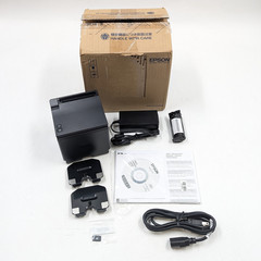 Epson TM-m30II Direct Thermal POS Printer Kit USB+Ethernet (TM-m30II-092) Black