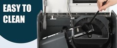 NUCOUN C200 Automatic Coin Counter Electronic 3-Pocket Coin Sorter Machine