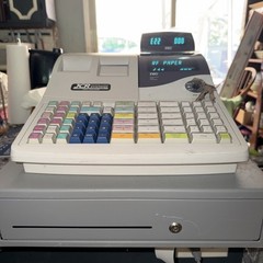 Toshiba TEC MA 1535 Electric Cash Register w/Keys Original VTG