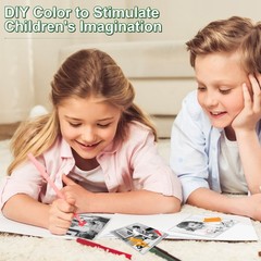 6 Rolls Thermal Print Paper Refill Fits Kids Instant Camera 57x30mm Inkless