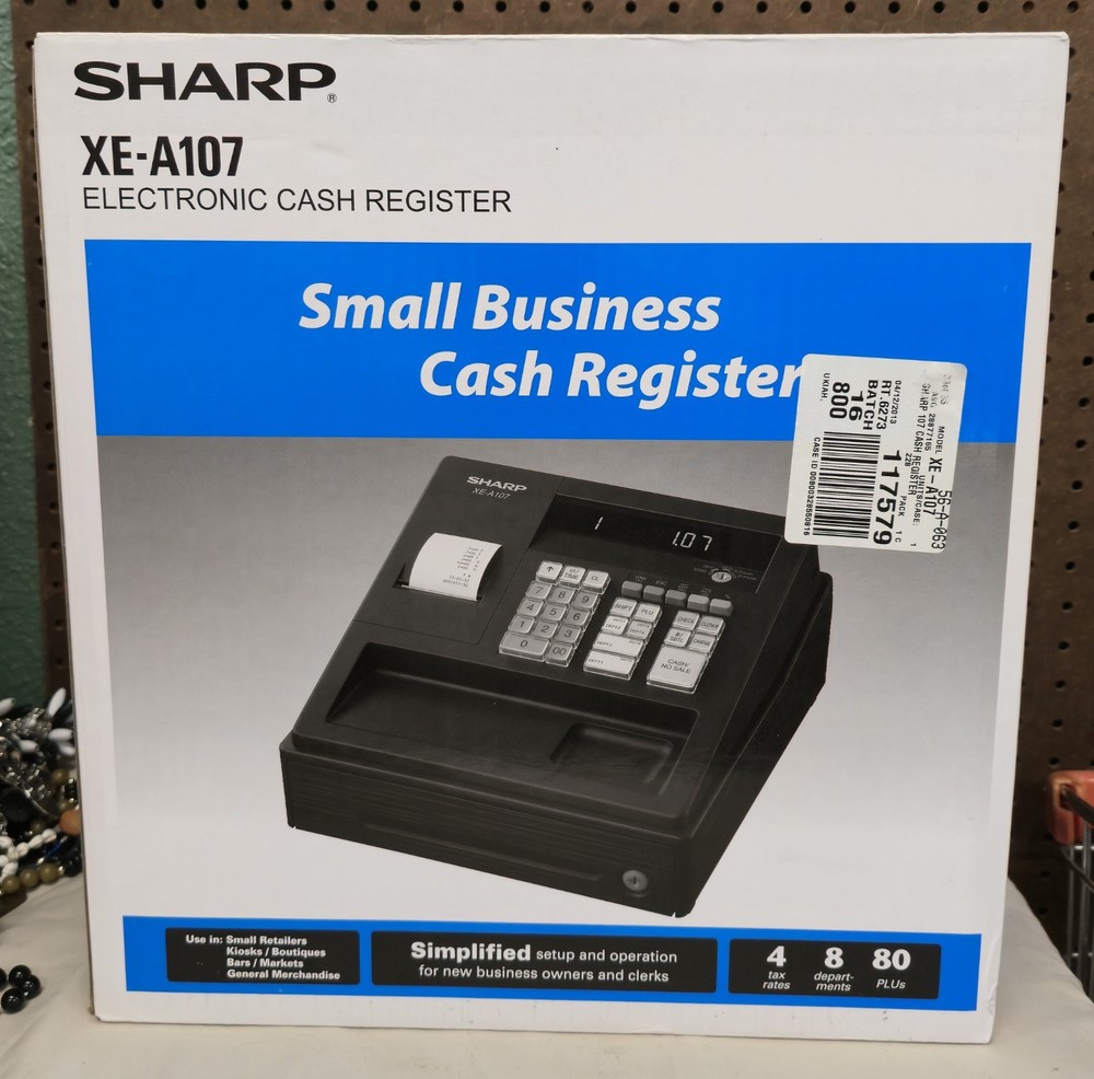 Sharp XE-A107 Cash Register