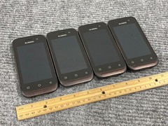 Lot of 4 Bluebird EF400 Mobile Devices w/ BAT-EF400 Batteries