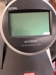Royal Alpha 7000ml Cash Register,10-line LCD, dual thermal printers,SD card slot
