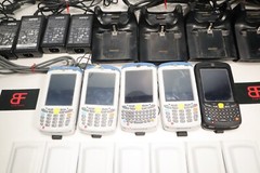 Lot of 25 Pcs Zebra MC55A0-H7OSWQQA9WR Mobile Computer Batteries Charger EL4611