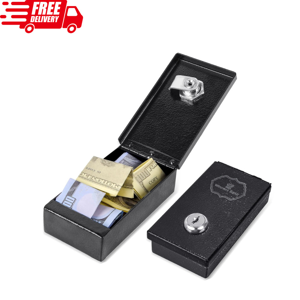 Winners Bank, Metal Box For Gambler, Winner Bank With Key Casino, Mini Lock B…