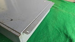 MMF Industries Cash Money Checks Drawer with Tray, Cover, and Key, Under counter