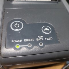3 – Epson TM-P60 (2-M196B & 1-M196A) 2 Bluetooth Wireless Batteries- Please Read