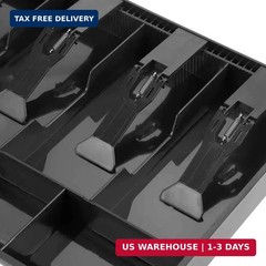 Cash Money Tray Replacement 5 Bill/ 4 Coin Drawer Register Insert Tray Storage C