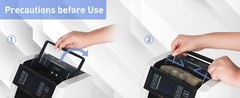 Money Counter Machine Mixed Denomination Bill Value Counting Cash Counter
