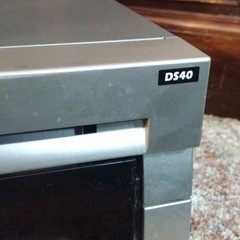 DNP DS40 Thermal Photo Printer, Model DS40 MPN DS40, Cord and Media Included 15k
