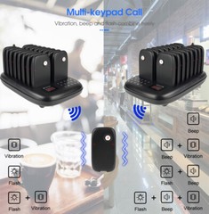 Retekess TD175 Wireless Restaurant Pager Queuing System 20 Buzzers Food Court