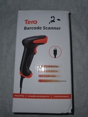 Tera Model 711 Wired USB 2.0 Barcode Scanner In Box Tested Powers On
