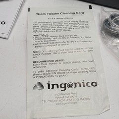 NEW – INGENICO EN-CHECK MR3000 CHECK MANAGER INTERNAL CHECK READER 3000