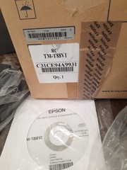 Epson TM-T88VI Thermal Receipt Printer POS Open Box UNUSED USB Ethernet