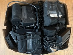Lot of 11 Seiko SII DPU-3445 POS Thermal Receipt Printer w/cables