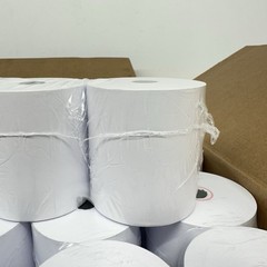 Bulk Bond Paper Rolls, 3 Inch 1 Ply 165, Pack Of 50, New Good Quality Bond Paper