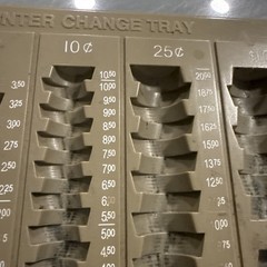 PM Company Coin Counter Change Tray 9.75” X 7.5” Vintage—Tray ONLY