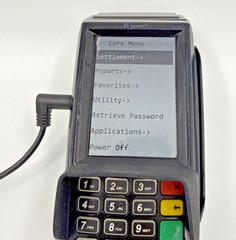 Dejavoo Z9 3.5″ VEGA3000 LCD POS Credit Card Terminal w/ Power Adapter Tested