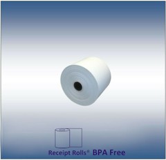 2 1/4″ x 165′ Thermal Paper Rolls BPA Free 50 Rolls / case