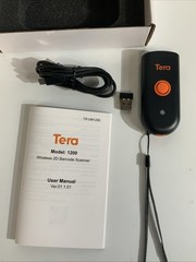 Tera 1200 Black Mini Handheld Portable Shockproof High Speed Barcode Scanner