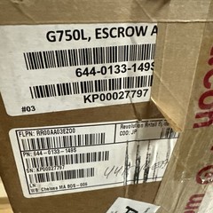 FUJITSU G750L ESCROW ASSEMBLY CURRENCY RECYCLING UNIT KD03706-D008