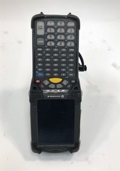 Lot of 4 Symbol MC9190-G30SWEQA6WR Barcode Scanners w/ Charger & 8 Batteries