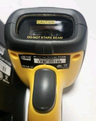 Adesso NuScan 4100B Black Bluetooth Antimicrobial Waterproof CCD Barcode Scanner