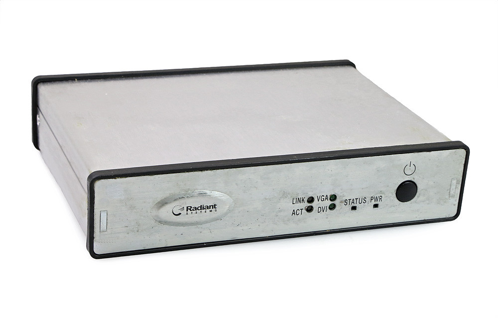 P825F002 Radiant P825 Stainless Steel Kitchen Display Controller