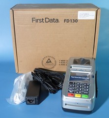 First Data FD130 Duo Credit Card Terminal EMV & NFC – New