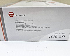 TaoTronics Por ble USB Wired Barcode Scanner 1D Laser Handheld Reader No Stan PA