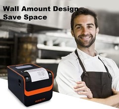 Portable POS Printer with 203 dpi & Auto Cutter – Ideal for Retail & Restaurants