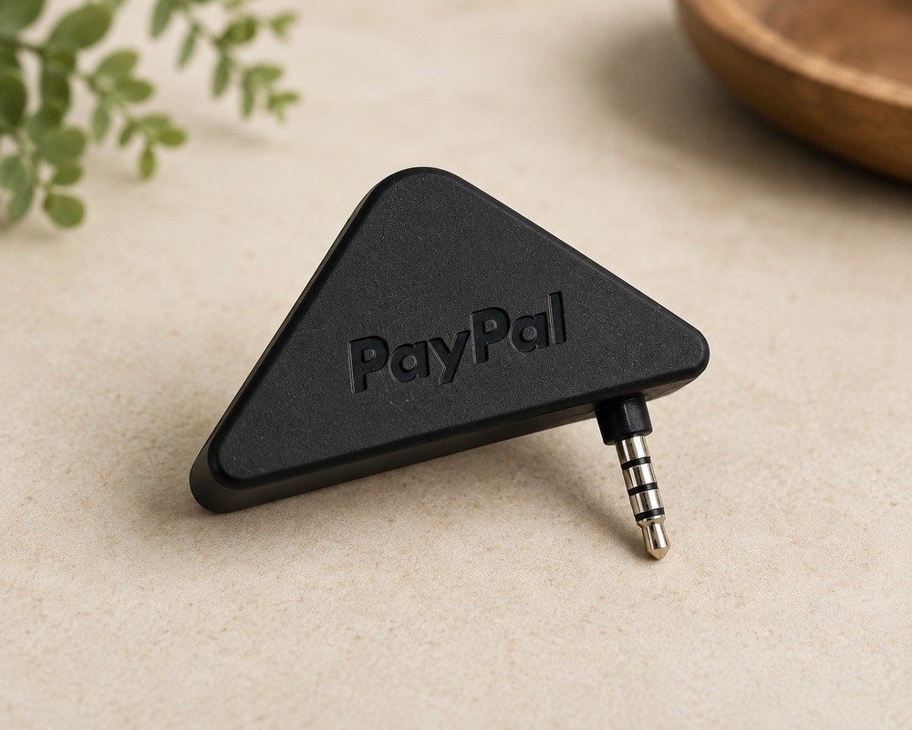 PayPal Mobile Card Reader Used Compatible W/IPhone,Android, Windows Devices