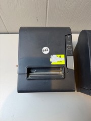 Lot of 2 Epson Thermal Receipt Printers M244A TM-T88V – FOR PARTS – NO ADAPTERS