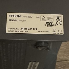 Micros Epson M129H TM-T88IV Thermal POS Receipt Printer IDN Tested!