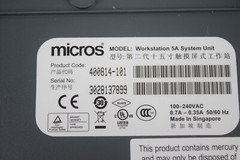 Micros WorkStation 5A Point of Sale System With Stand